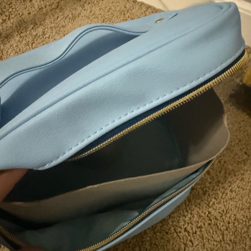 Jeffree Star Light Blue Cosmetic Bag